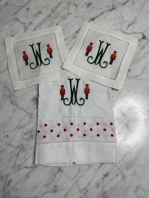 Cocktail Napkins and Tea Towel Set